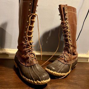 L.L. Bean Men's Tall Hunting Duck Boot Size 9